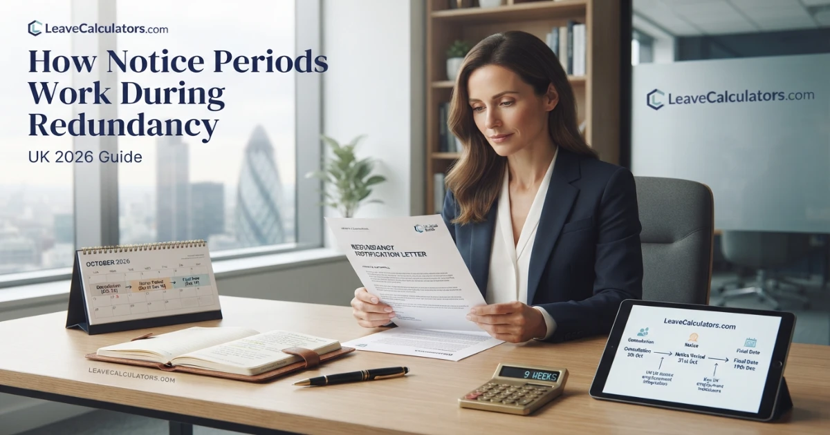 How notice periods work during redundancy in the UK