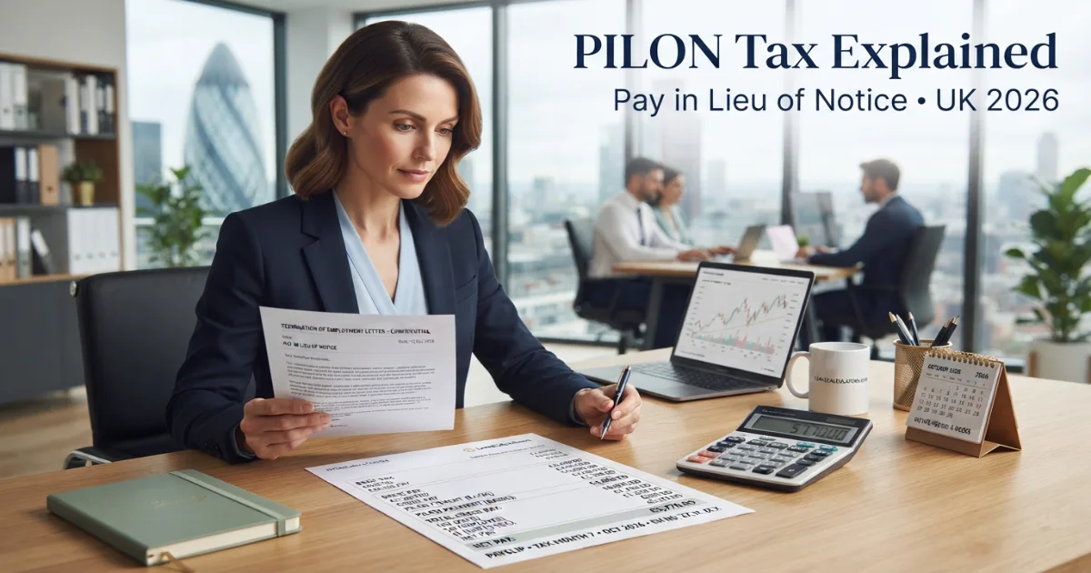 PILON Tax Explained Pay in Lieu of Notice in the UK