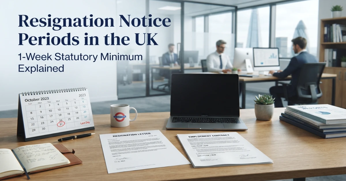 Resignation Notice Periods in the UK explained for 2026