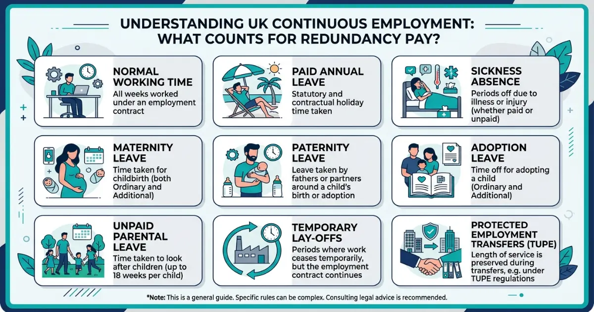 TUPE and service continuity for redundancy pay