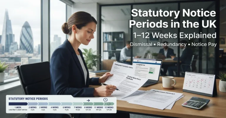 Statutory Notice Periods in the UK
